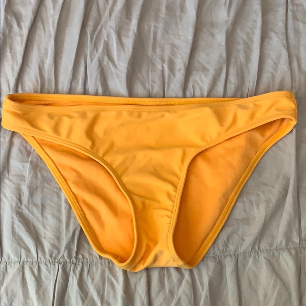 Hollister yellow bikini bottoms